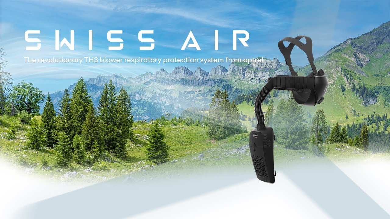optrel swiss air Powered Air Purifying Respirator (PAPR system) - Find out what you can do with it.