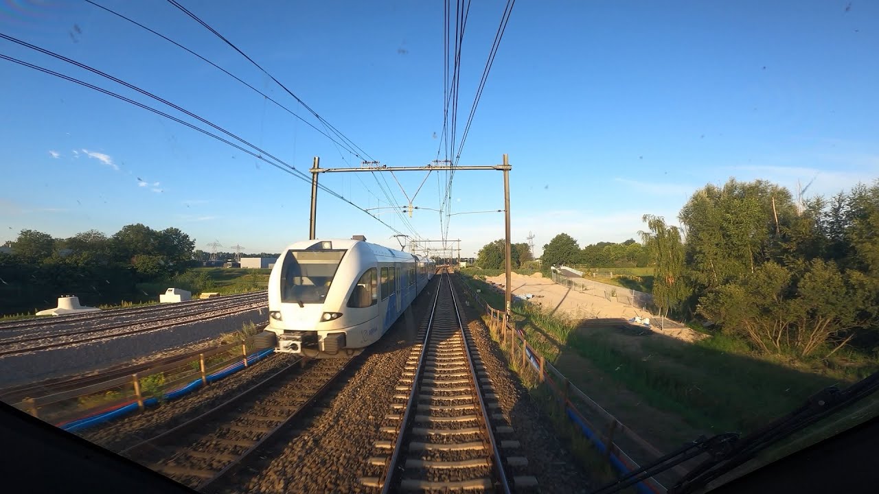4K Cabinerit Emmen - Zwolle (spitstrein) 06-08-2020
