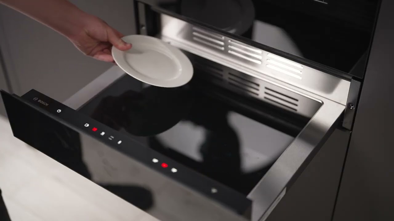 Product Review: Bosch Series 8 60x40cm Built-In Warming Drawer - Black BIC7101B1A