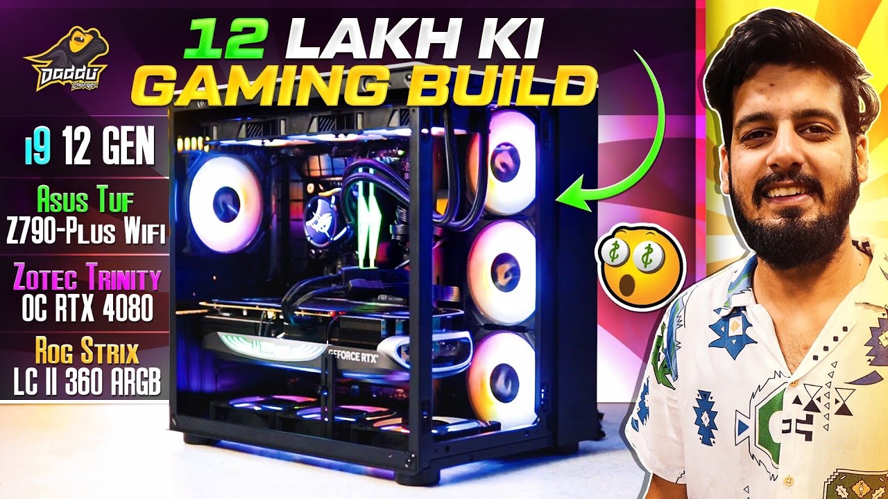 12 Lakh Ka Gaming PC - Build By Daddu Charger Gaming Store