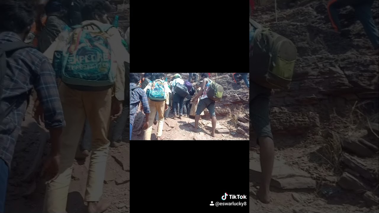 Srisailam by walking.... venkatapuram to srisailam..{50km}