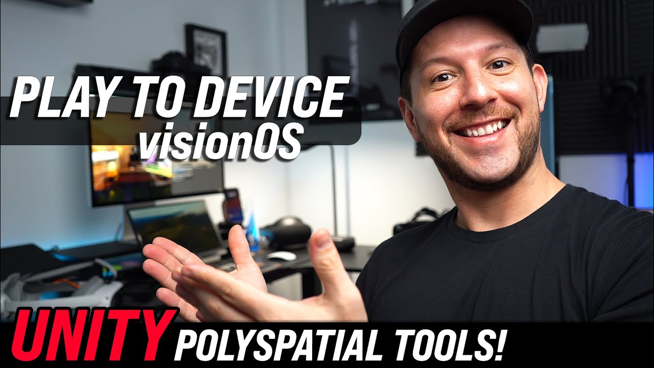 VERY FAST Iteration With Unity visionOS PolySpatial Play To Device!