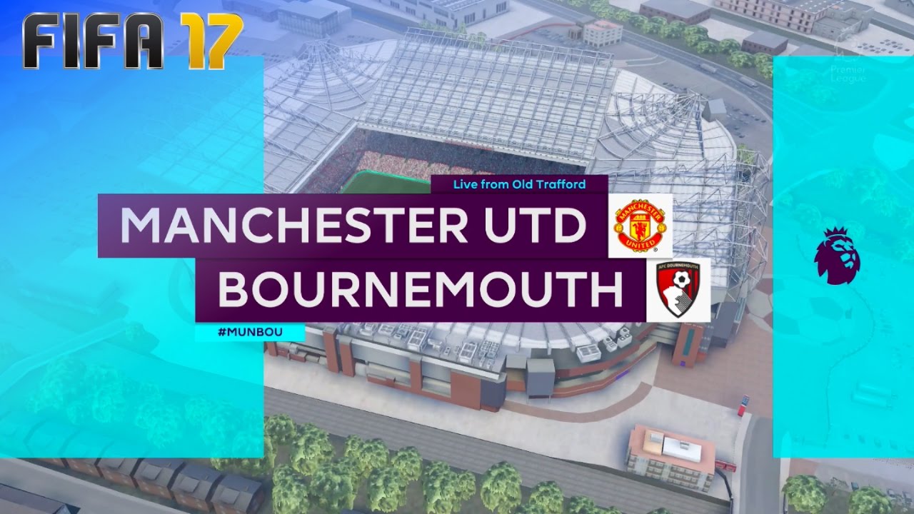 FIFA 17 - Manchester United vs. AFC Bournemouth @ Old Trafford