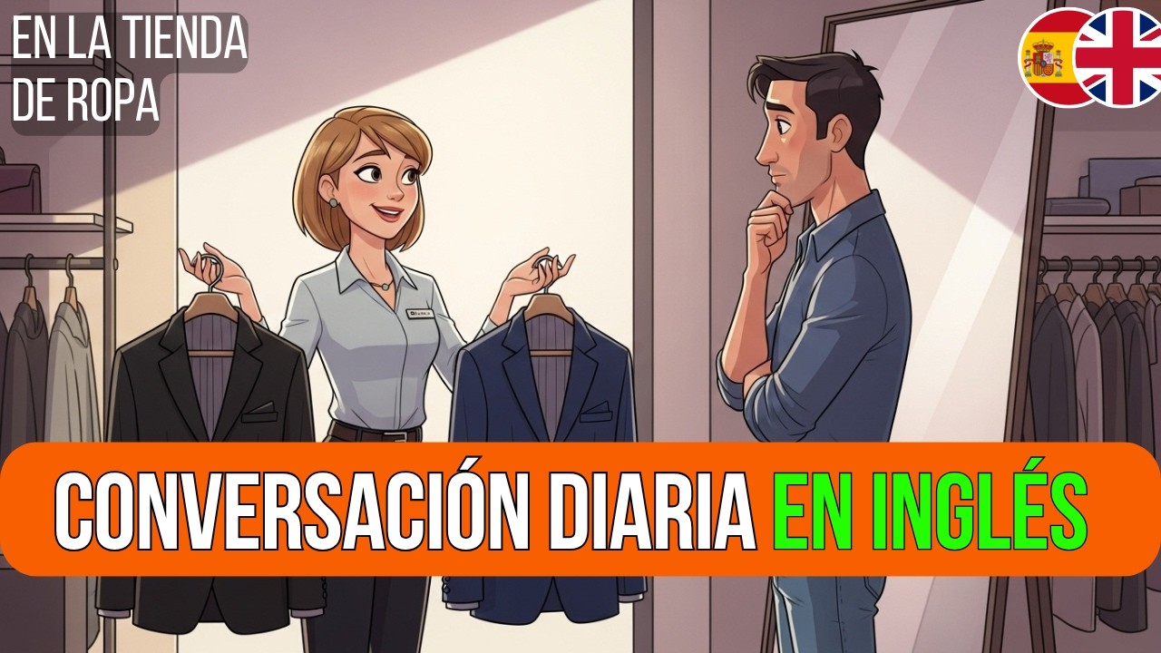 Diálogo sencillo en inglés para principiantes 🔥Aprende inglés con acento americano
