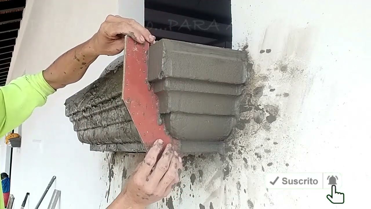 COMO HACER BONITA  REPISA EN VENTANA  PARA JARDINERÍA.