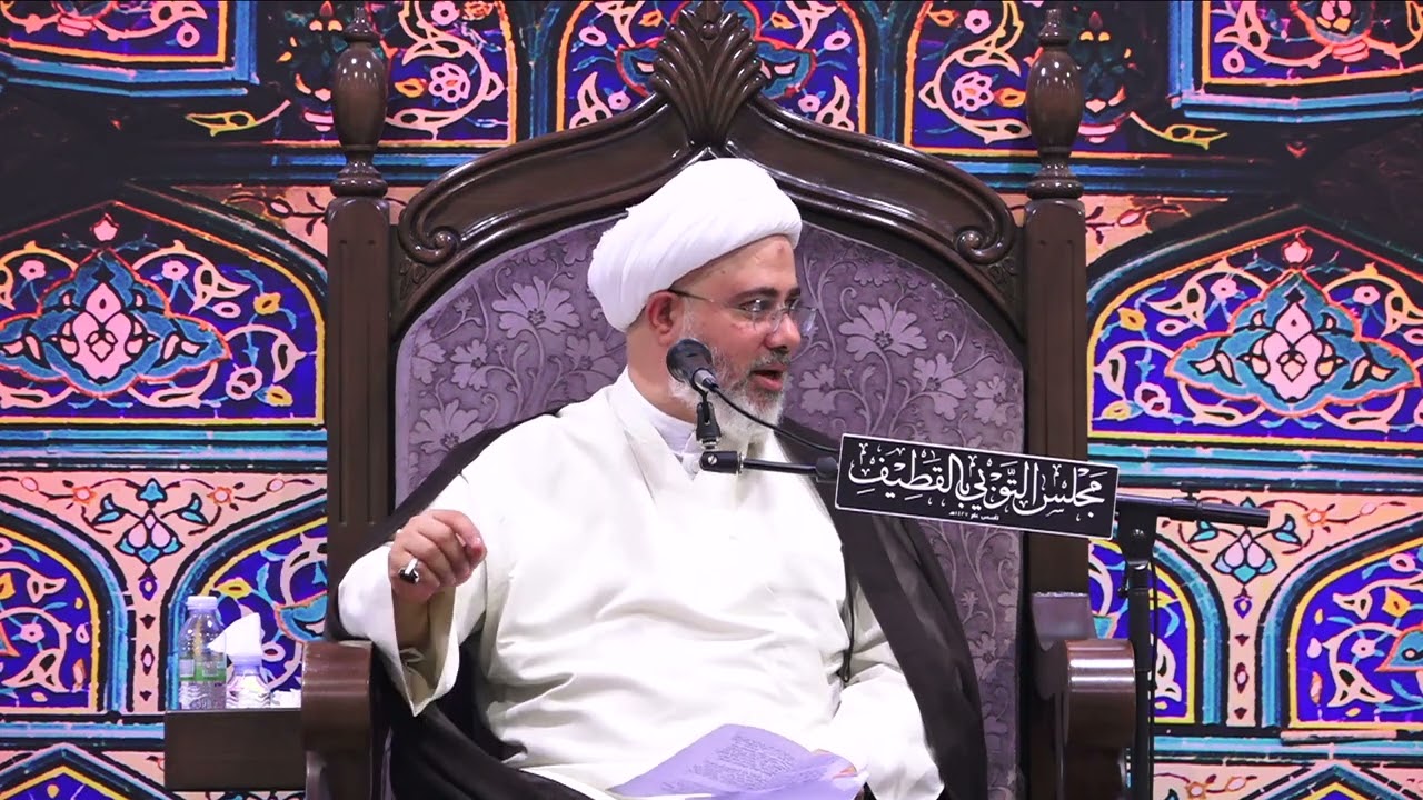 الشيخ مصطفى الموسى: سعة علم النبي محمد صلى الله عليه وآله وسلم و أهل بيته عليهم السلام