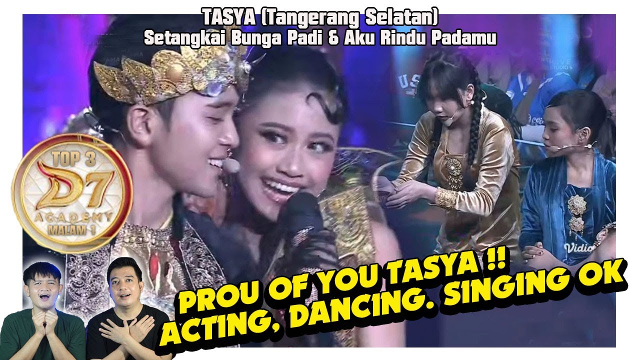 Keren parah !! Tasya (Tangsel) Setangkai Bunga Padi & Aku Rindu Padamu.
