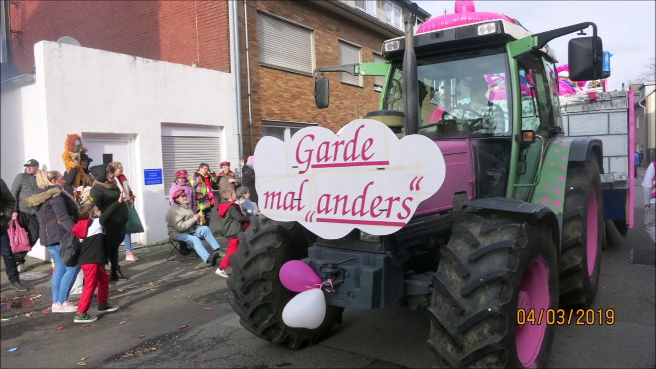Rosemontagszug 2019 in Alsdorf