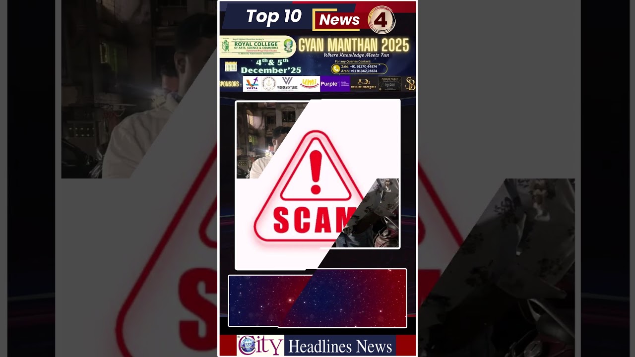Top 10 News Mumbai Mira Bhayandar (28th November 2025) #mumbai #mirabhayandar #top10 #news