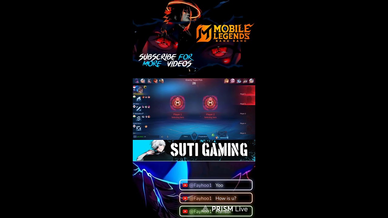 MOBILE LEGENDS BANG BANG SOLO RANK PUSH I Mobile legends bang bang