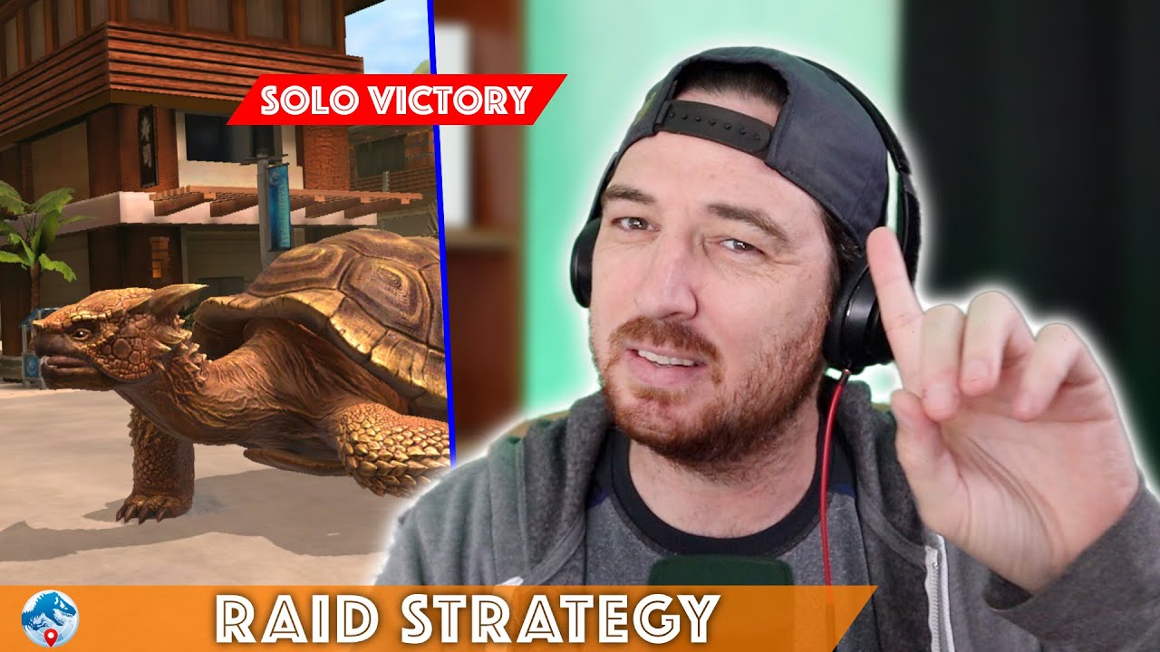THE RAID YOU CAN SOLO IN JURASSIC WORLD ALIVE