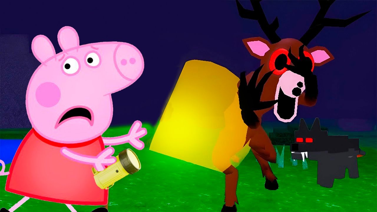 Peppa Pig Plays Roblox 99 Nights in the Forest
