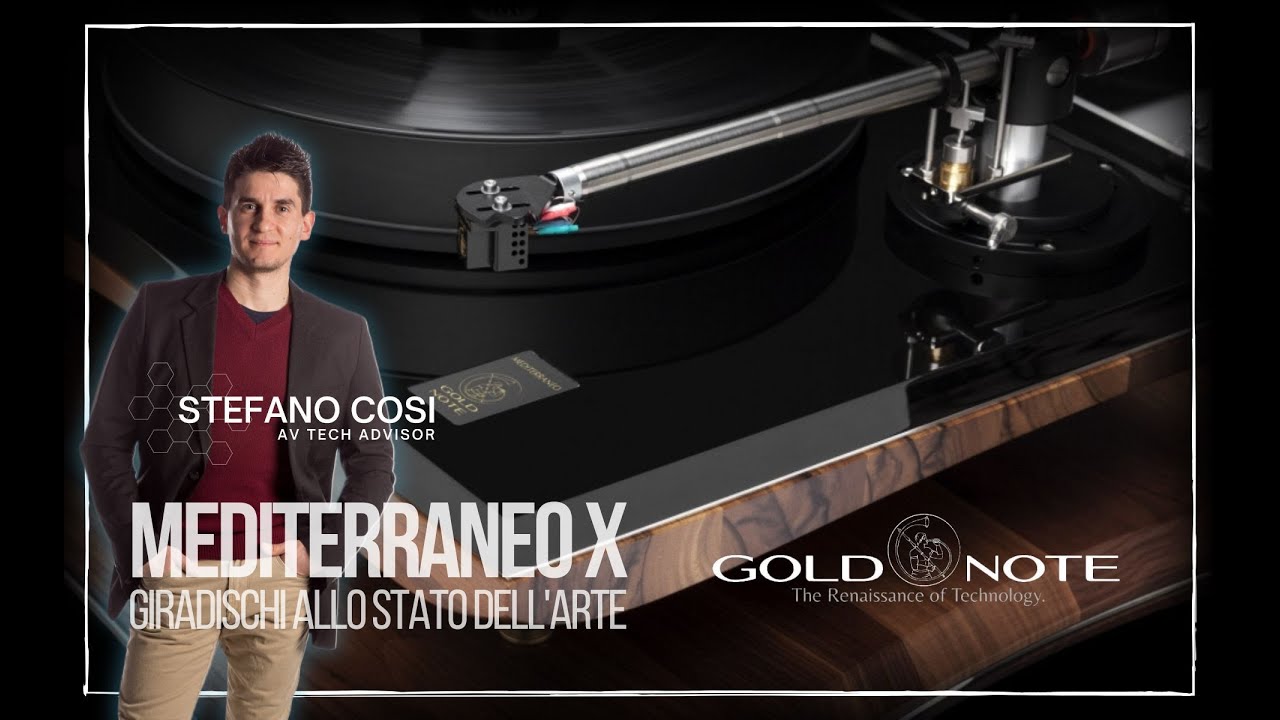 Goldnote Giradischi Mediterraneo X -  il gioiello della casa Italiana