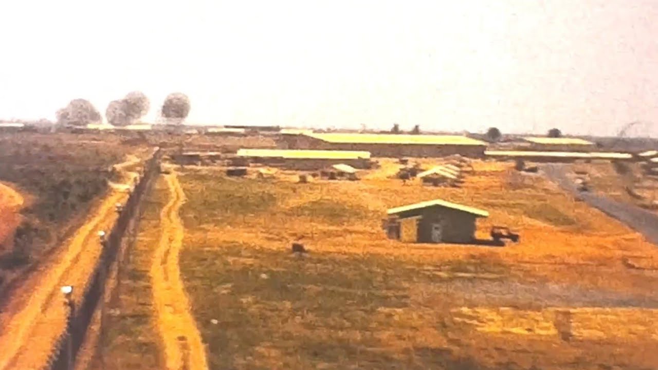 US Army 7th Maintenance Battalion Korat Royal Thai Air Base AFB 1968 - Vietnam War Base & Ville