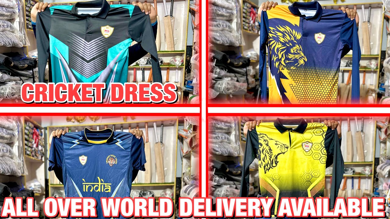 Customize Cricket Dress | Colour Dress Wholesale Price | PCL Sports 2024