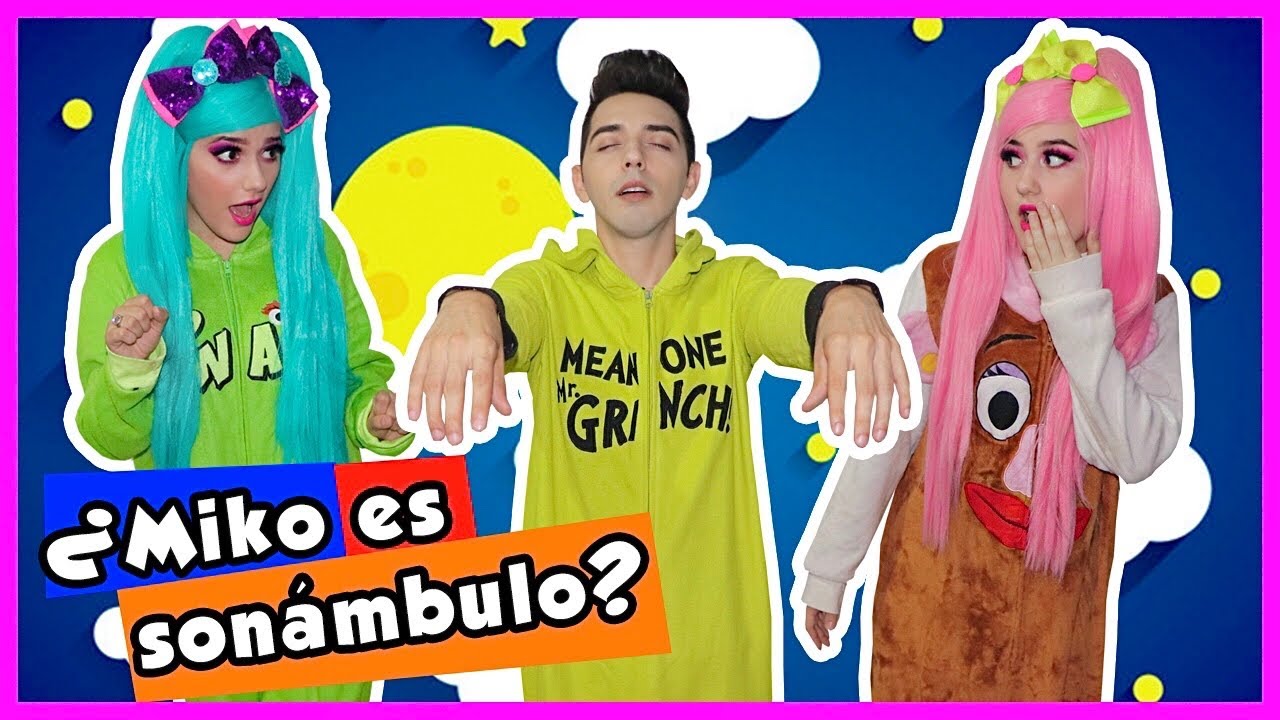 DESCUBRIMOS QUE MIKO ES SONÁMBULO / SHOW PIEDRA PAPEL O TIJERA / MIKO SE PORTA MAL / CAMINA DORMIDO