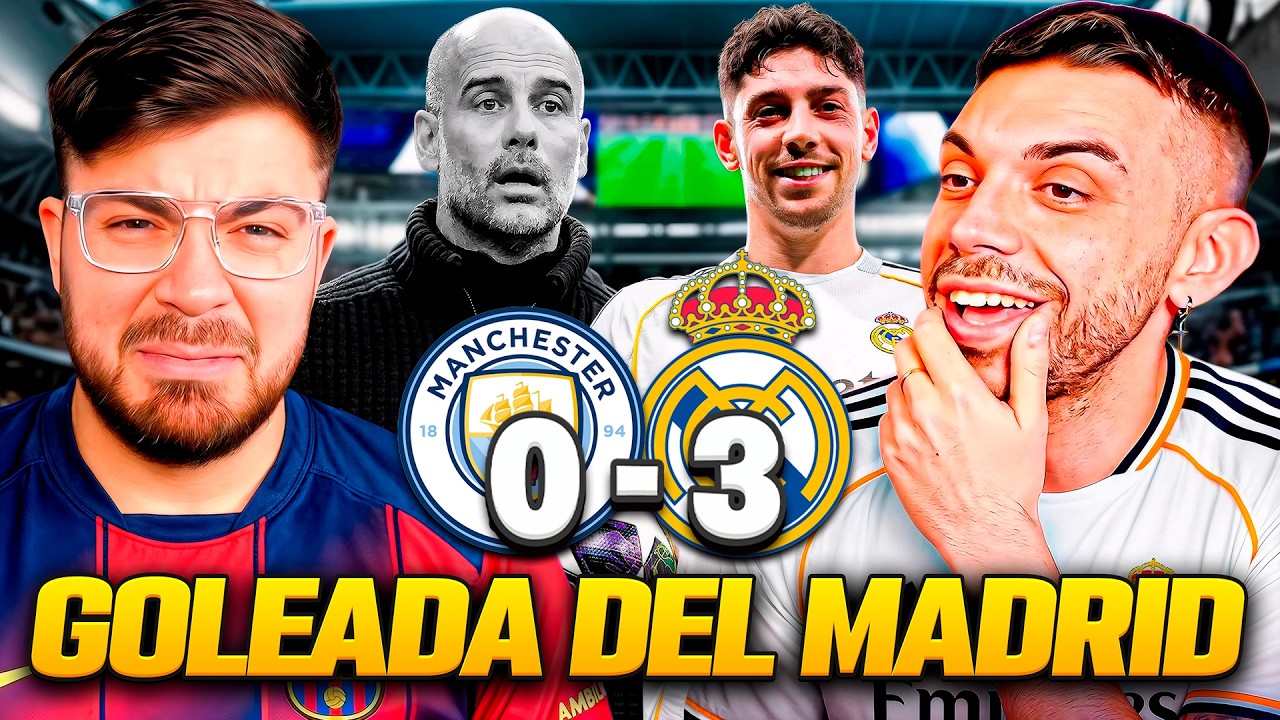 GOLEADA DEL MADRID 3-0 AL CITY CON TRIPLETE DE VALVERDE: ¿SERIE LIQUIDADA? DEBATE FT. @DjMaRiiO