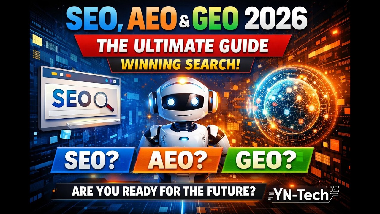 SEO, AEO & GEO 2026: The Ultimate Guide to Winning Search