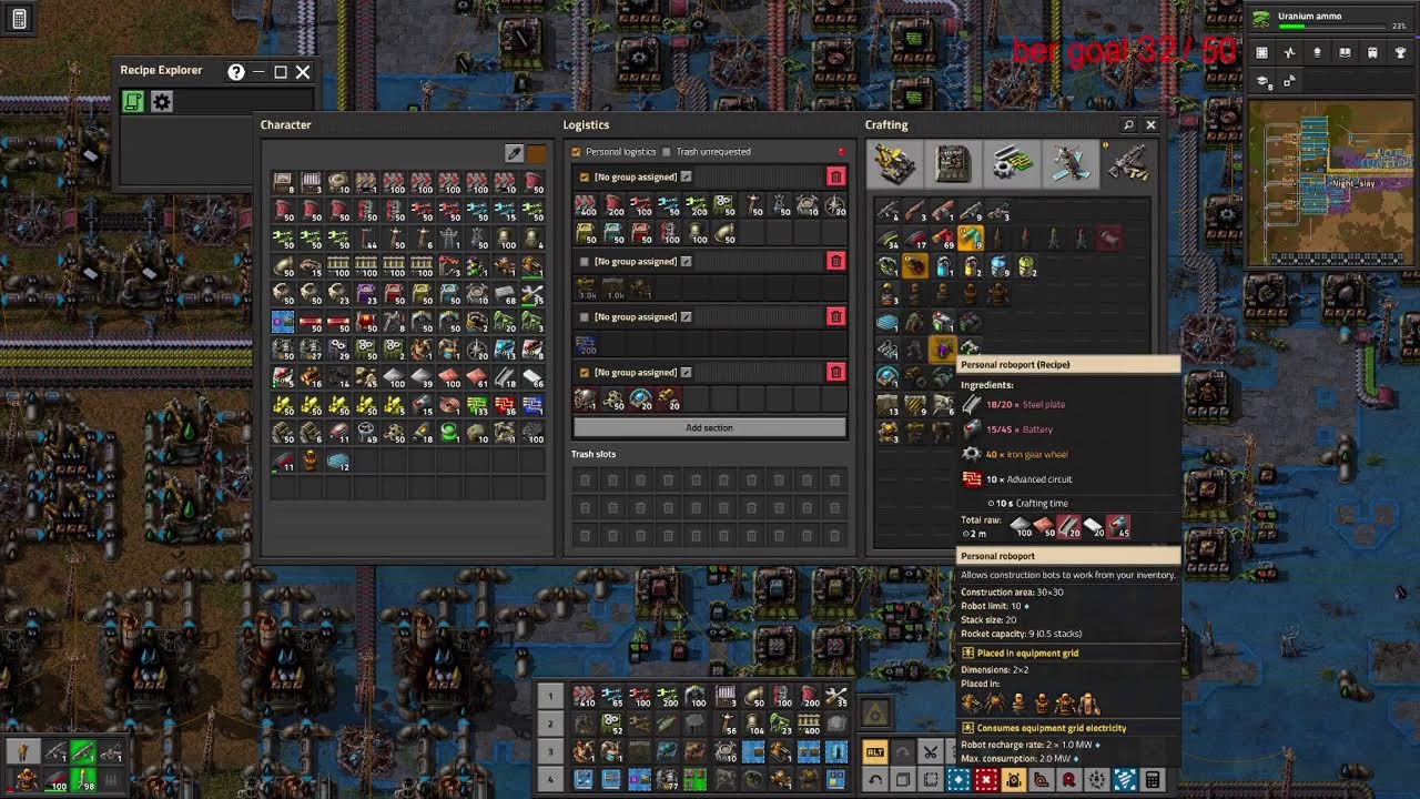 playing factorio space age day 10.2