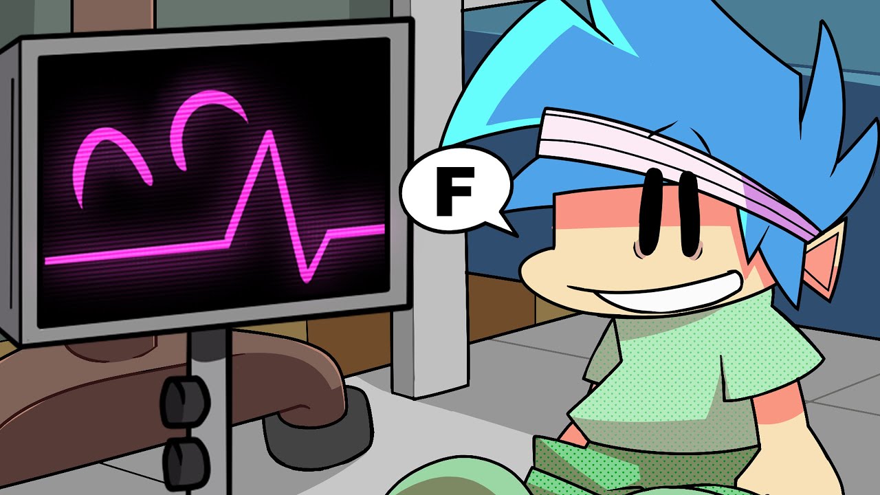 BF foi parar no hospital e a GF... (Friday Night Funkin Static Memories)