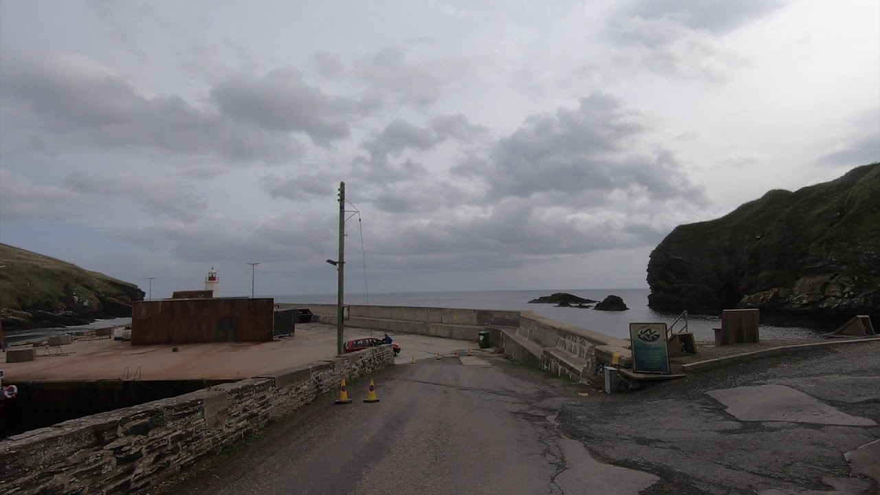 Lybster Harbour - Set of the Crown - Netflix