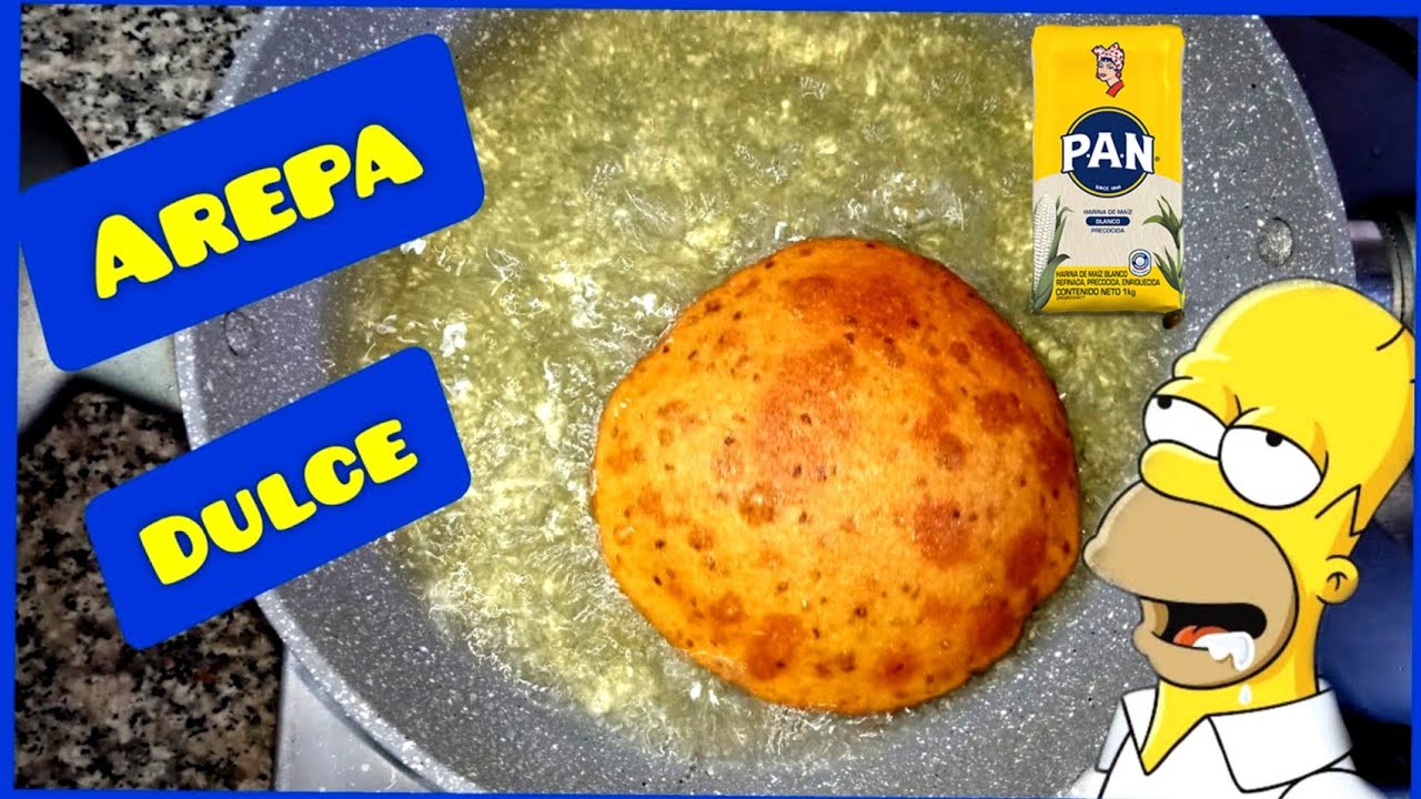 Como hacer Arepitas dulces venezolanas con anis y papelon [ Hechas con harina de Maíz ] la Receta