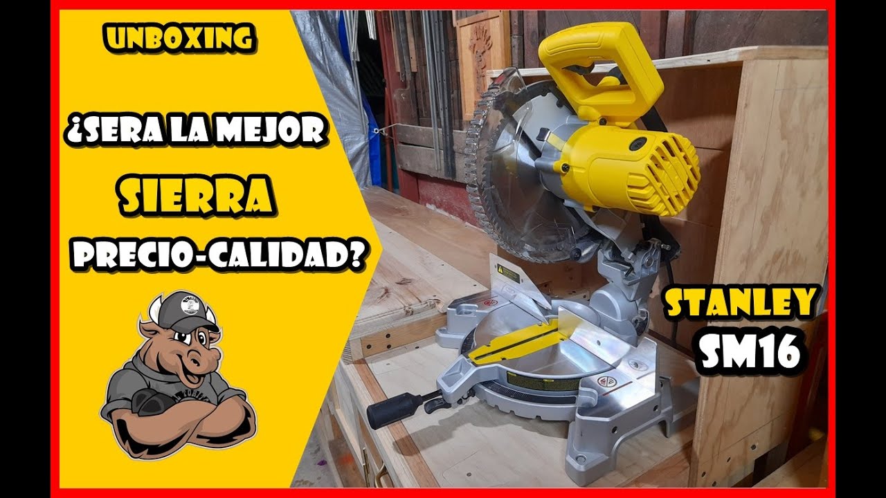 #unboxing STANLEY SM16 + Adaptacion A La Estacion de Inglete (Pruebas) 🐂