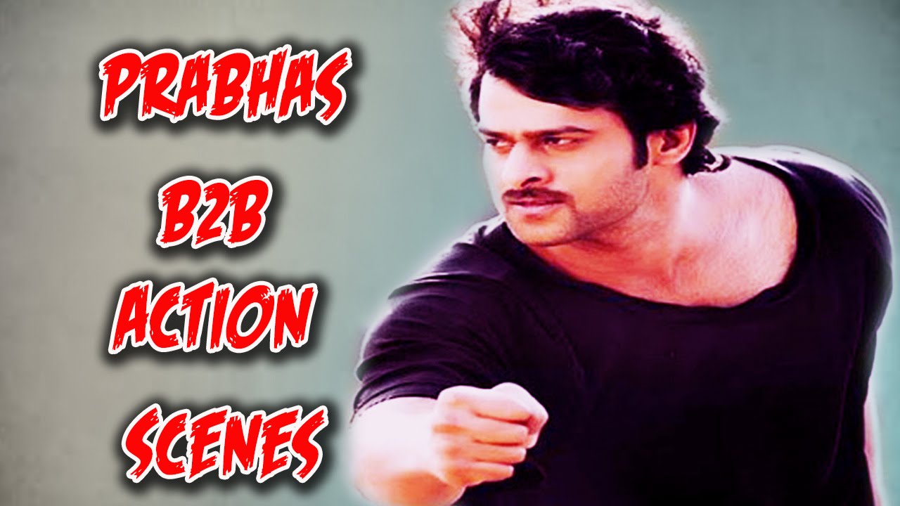 Prabhas Back To Back Action Scenes || Telugu Action Scenes