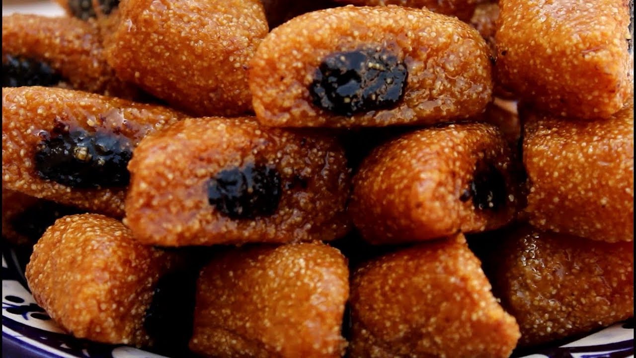 المقروط بالتمر الوجدي بالمذاق الأصيييل لديد وهشيش ومعسسسل