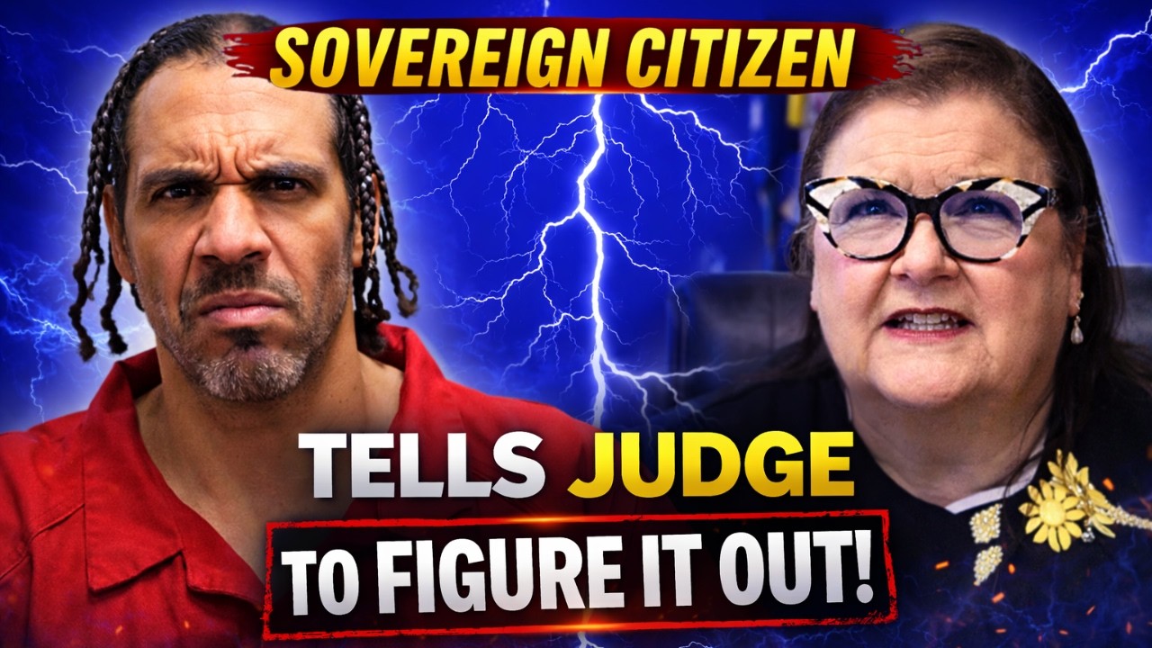 Sovereign Citizen Tells Judge to Figure It Out! | Court Isn’t Having It!