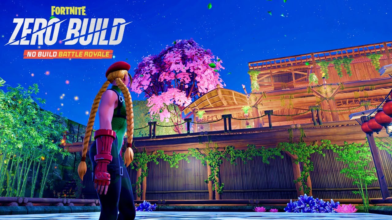 Cammy Skin Solo Zero Build Gameplay (Fortnite Chapter 6 Season 3)