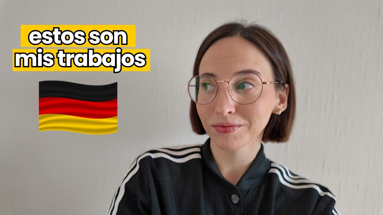 MIS TRABAJOS EN ALEMANIA: niñera, editora de videos y freelance.