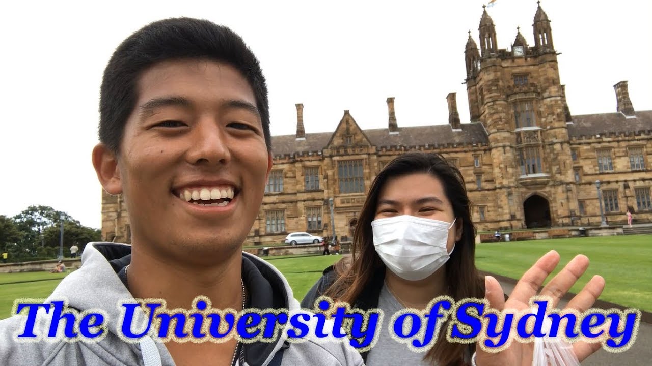 The University of Sydney（シドニー大学）　現地の学生に案内してもらったよ