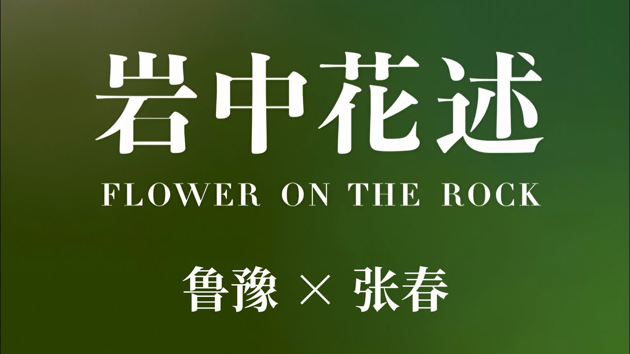 「岩中花述」陈鲁豫×张春｜要活得很久，我做了这个决定