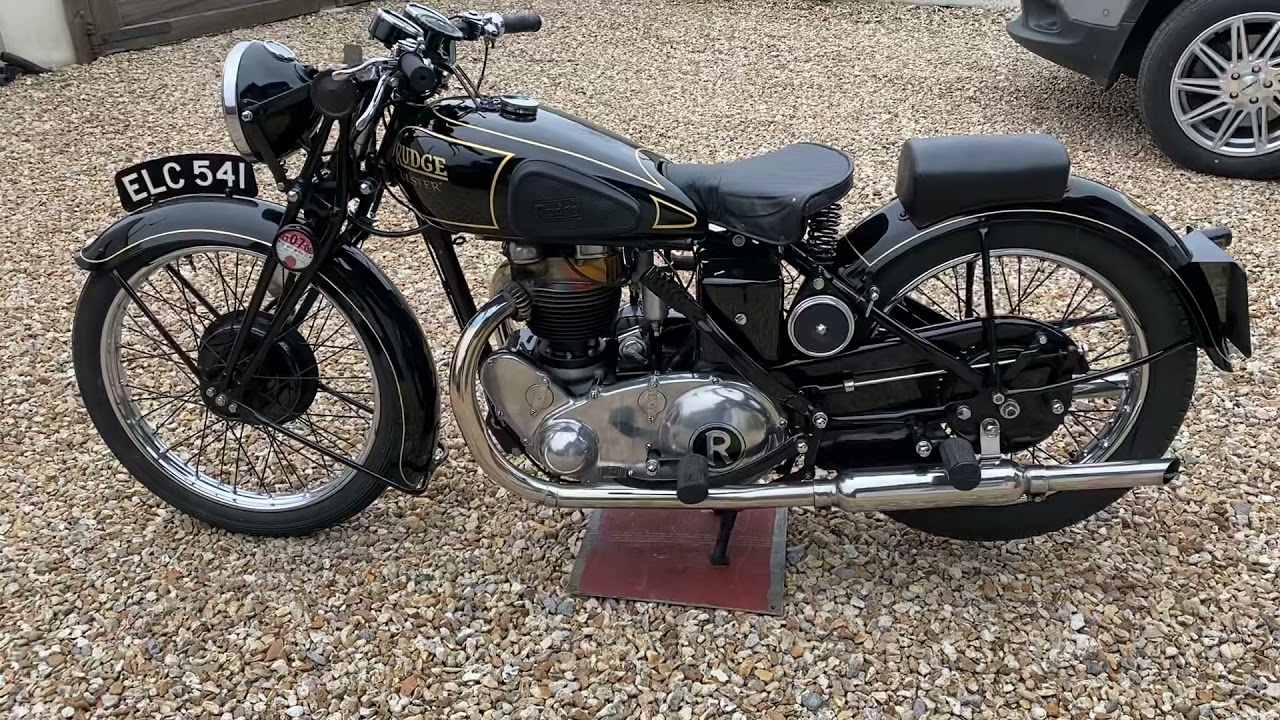 Rudge Ulster 500cc walk around and start