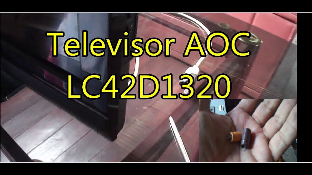 Defeito e conserto Televisor AOC LC42D1320