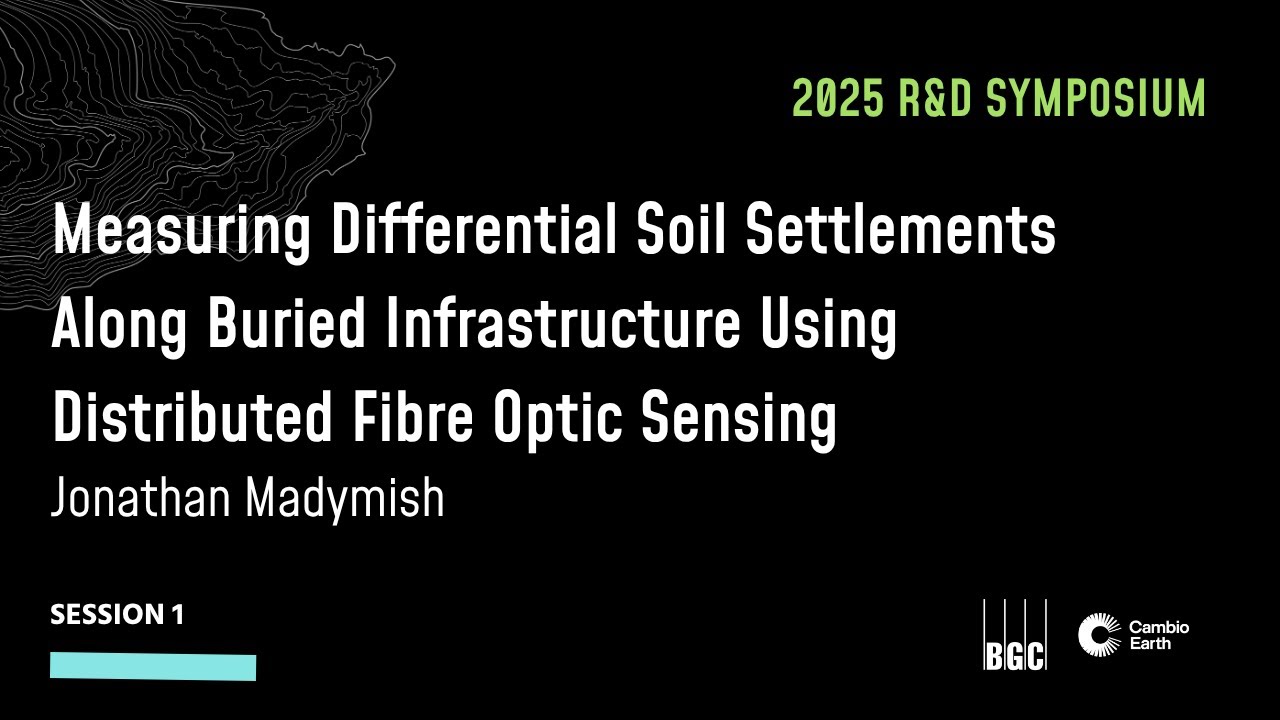 Measuring Differential Soil Settlements Along Buried Infrastructure Using Fibre Optic Sensing