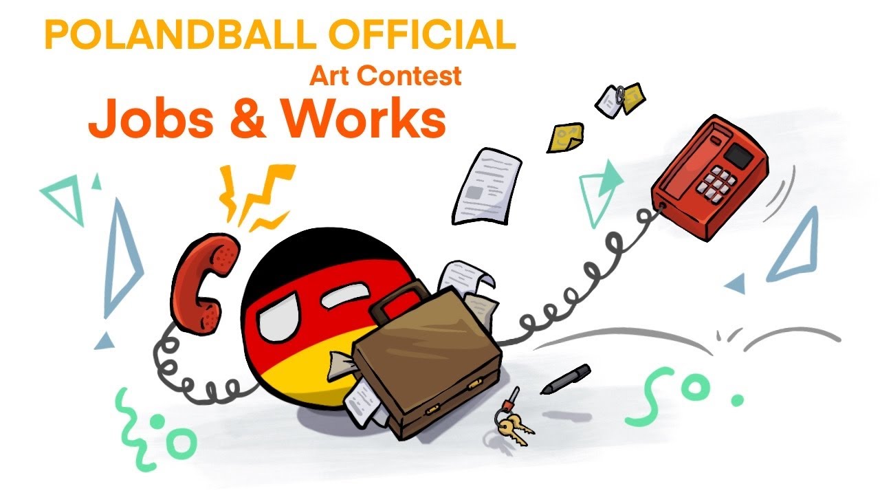 Polandball Art Contest: Jobs and Work!