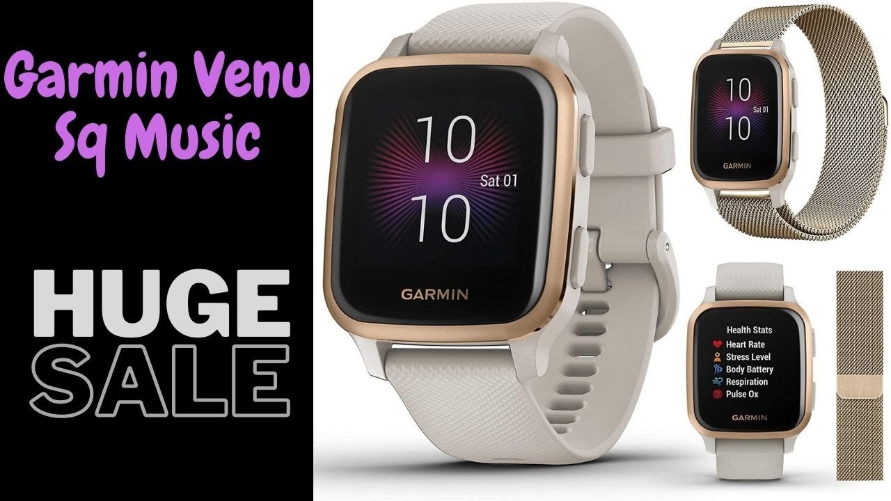 Garmin Venu Sq Music with GPS Fitness Smartwatch|Best Smartwatch Review