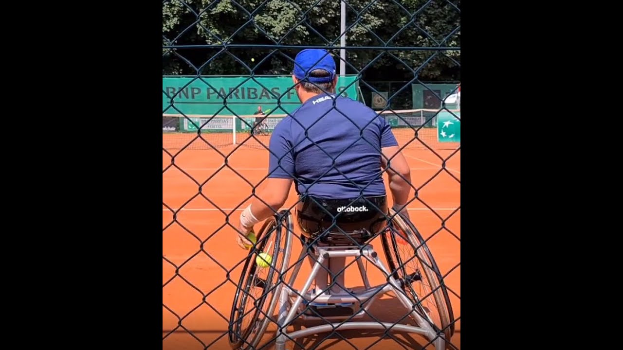 Rollstuhltennisturnier in Belgien 2021