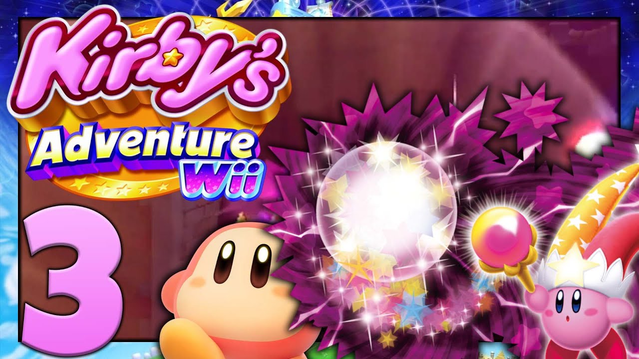⭐ROSINEN RUINEN, Lasso & übertriebene Kräfte! | KIRBYS ADVENTURE WII #3