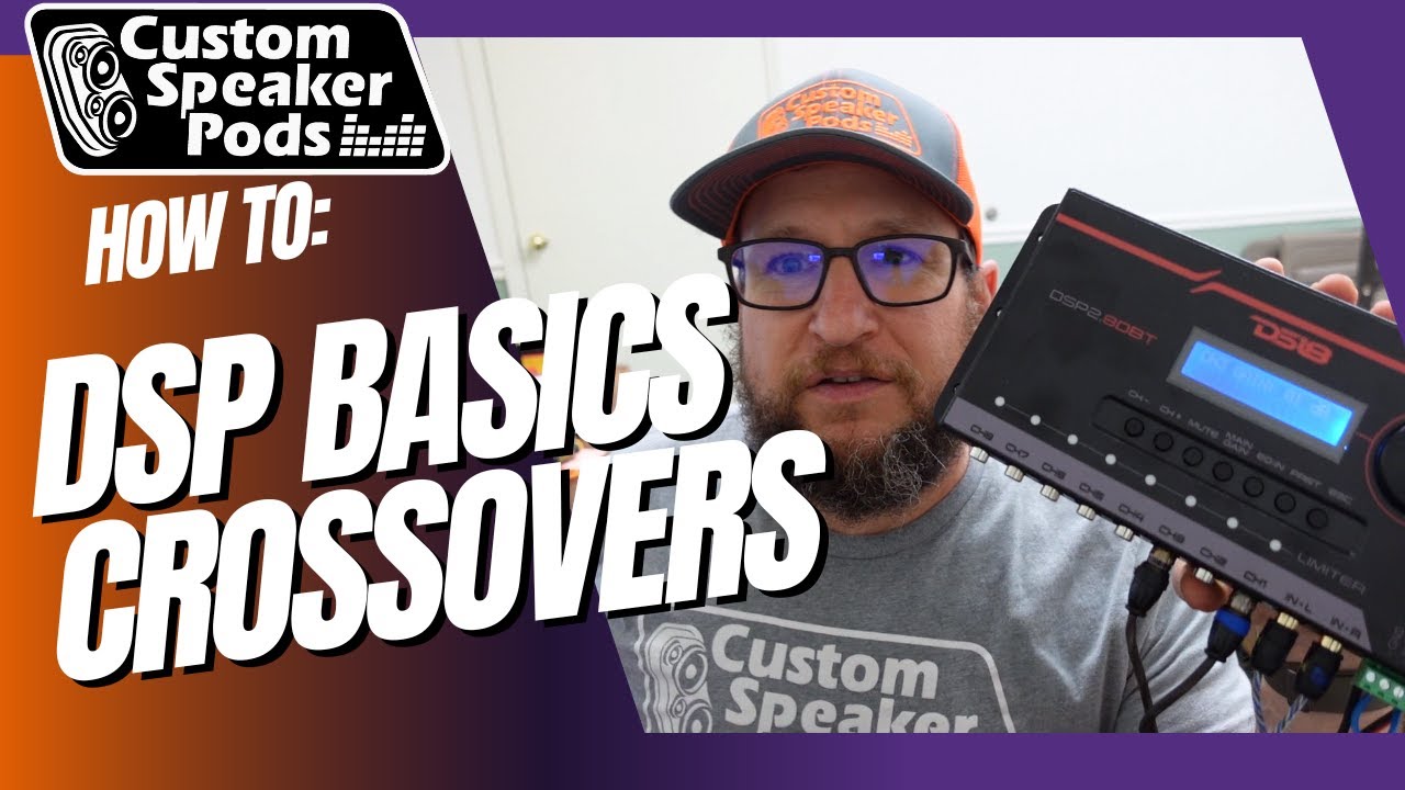 DSP Basics:  How to set crossovers and gains on a Digital Signal Processor for a mid and tweeter.