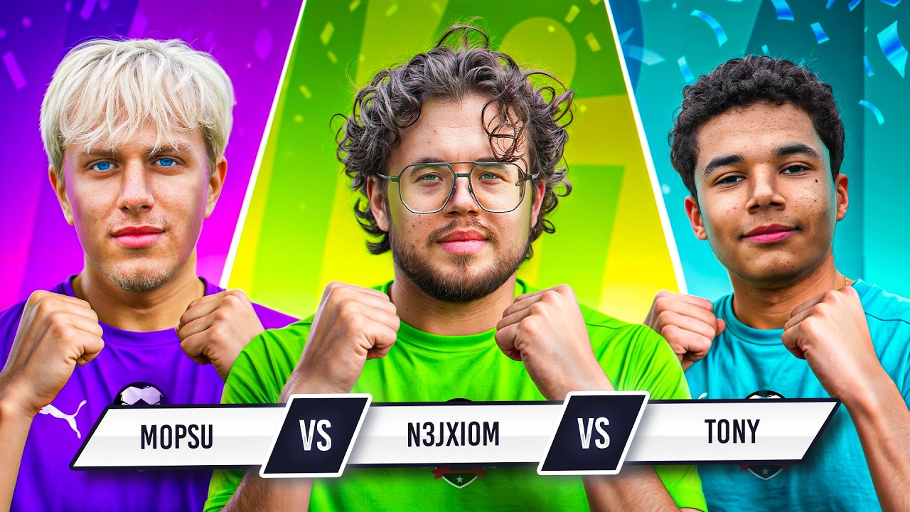 MOPSU vs N3JXIOM vs TONY - LIGA YOUTUBER&Oacute;W | odc. 4 🔥