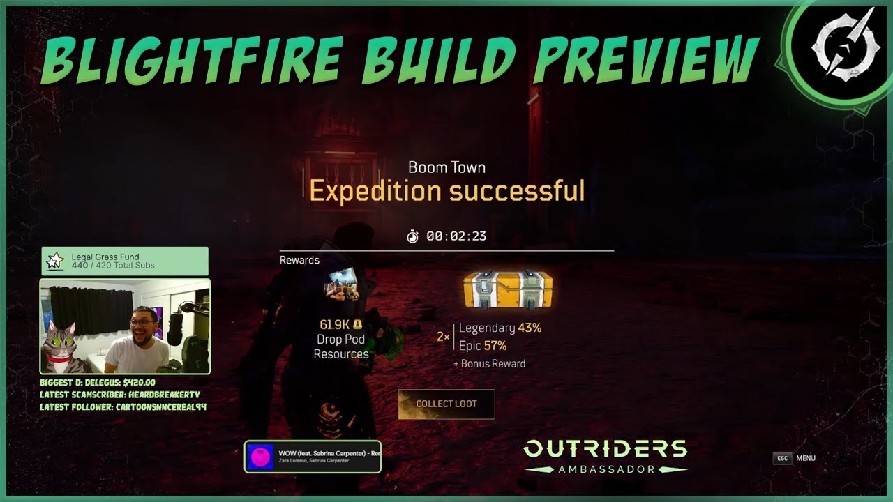 Outriders: Worldslayer | Best Blightfire Technomancer Build Preview