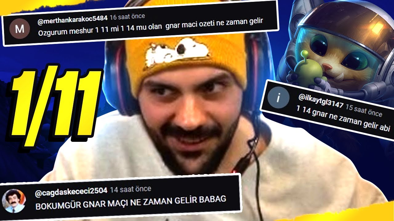 &Ccedil;OK İSTENİLEN 1/11 TRYHARD GNAR VIDEOSU
