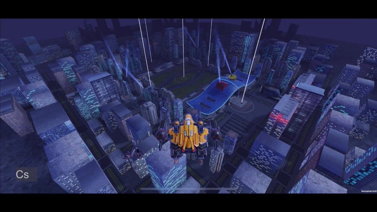 War Robots - Teleporting Outside the Map and Exploring Shenzhen Night (Developer Build)