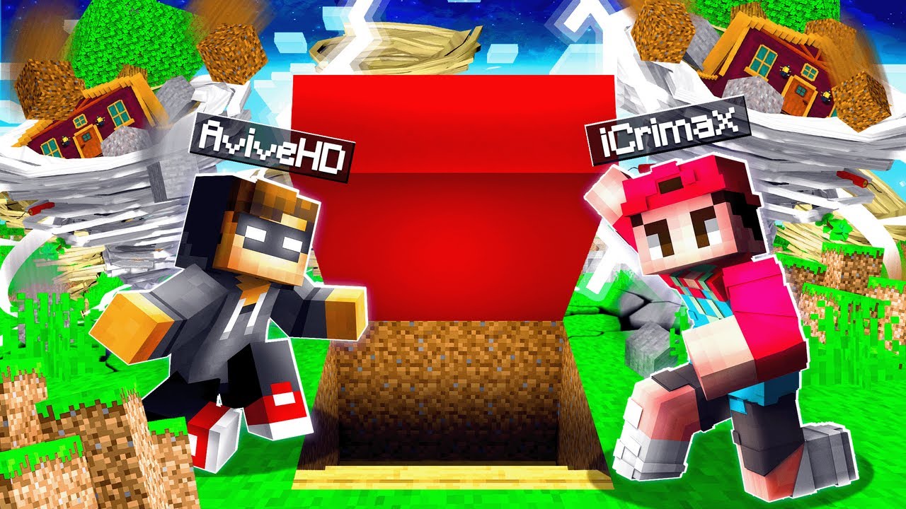 24 Stunden TORNADO ÜBERLEBEN in MINECRAFT!
