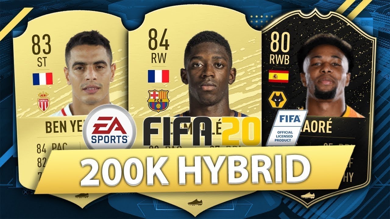 Fifa 20 - 200k Squad Builder INSANE IN-GAME!!