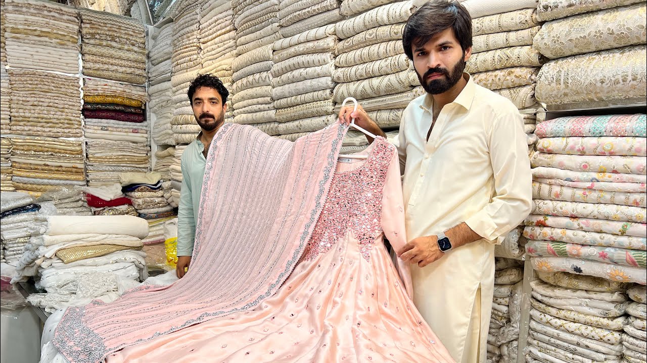 Pakistani Designer Suits | Mirror Work Dress | Chunri Duppatas | Mukesh Gottawork | Mehndi walima