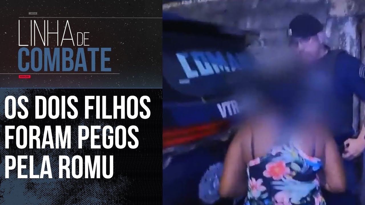 MÃE ENTRA EM DESESPERO AO FLAGRAR FILHOS DETIDOS PELA ROMU | LINHA DE COMBATE